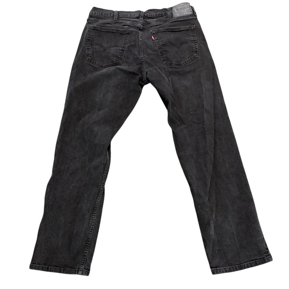 Levi's 559 Men's Relaxed Straight Fit Black Denim Jeans 38x32